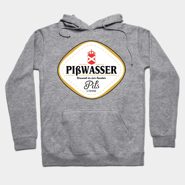 Pisswasser Beer - Brewed in Los Santos Hoodie by MBK